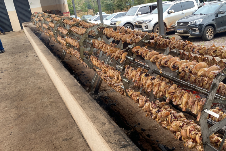 Imagem de coxas de frango deliciosas