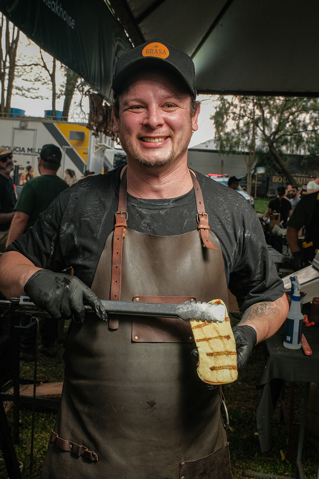 Imagem do Lucas Nascimento em um evento